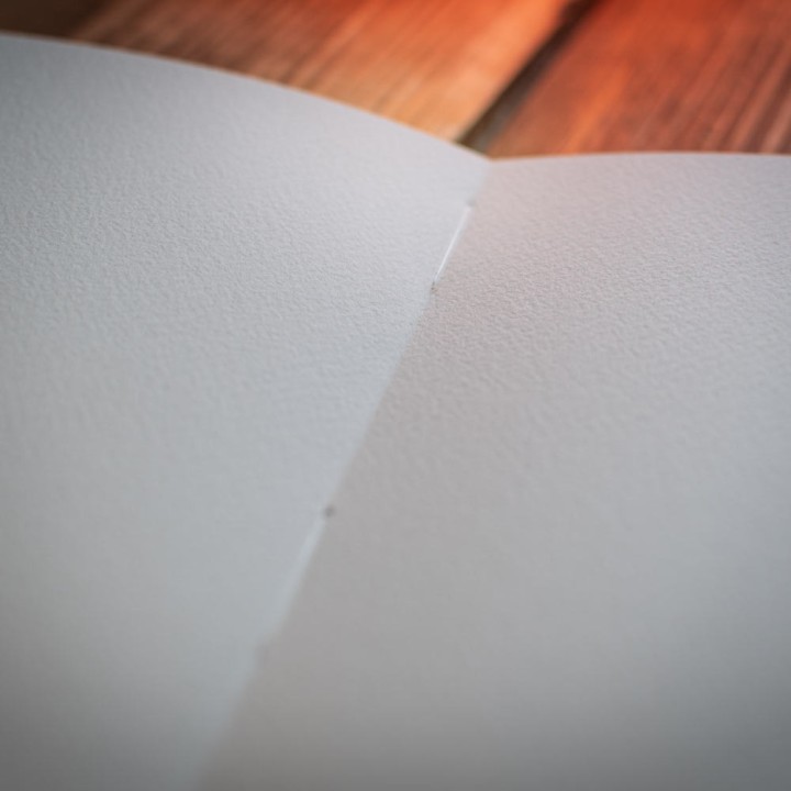 Arches paper inside Massimiliano Iocco sketchbook