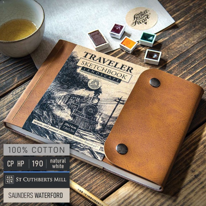 TRAVELER Saunders A5 100% Cotton Szkicownik