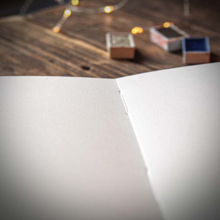 PRO B5 17x25cm/5.5x7.8in Fabriano Artistico 300g CP Natural White