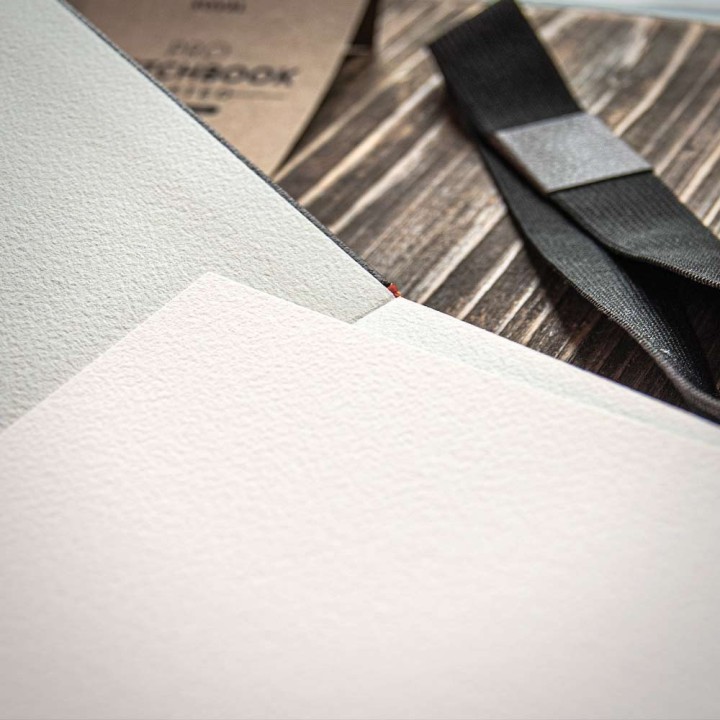 Sketchbook PRO series 100% cotton handmade. Skizzenbuch mit Arches.
