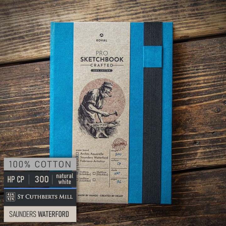 Saunders Sketchbook B5 - 100% cotton 300gsm CP