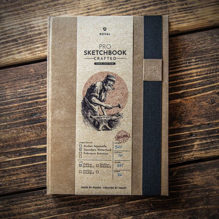 Saunders Sketchbook B5 - 100% cotton 300gsm CP