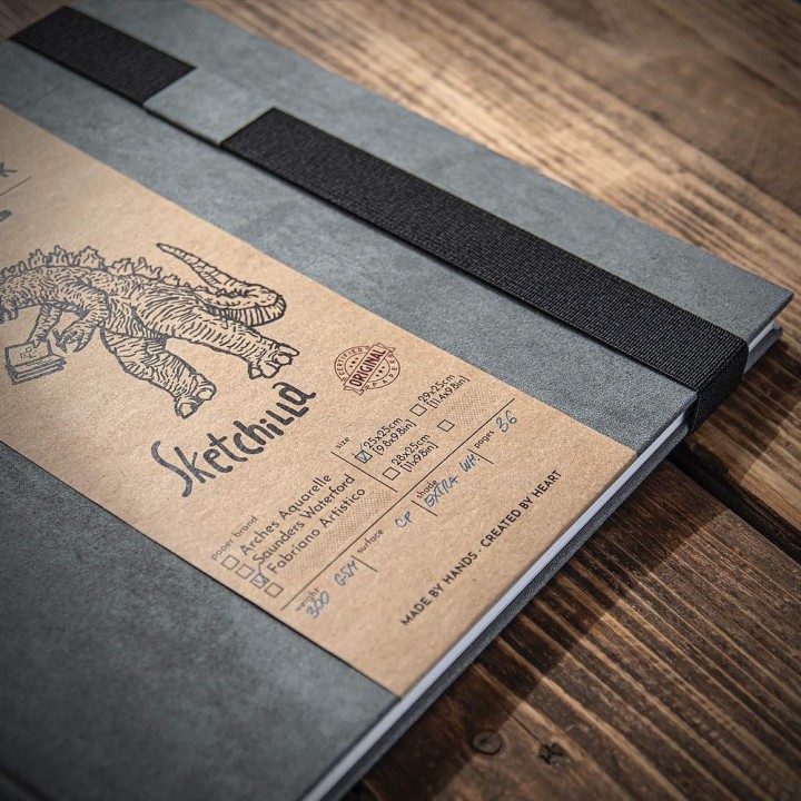 Sketchilla – Professional XXL Artist Sketchbook