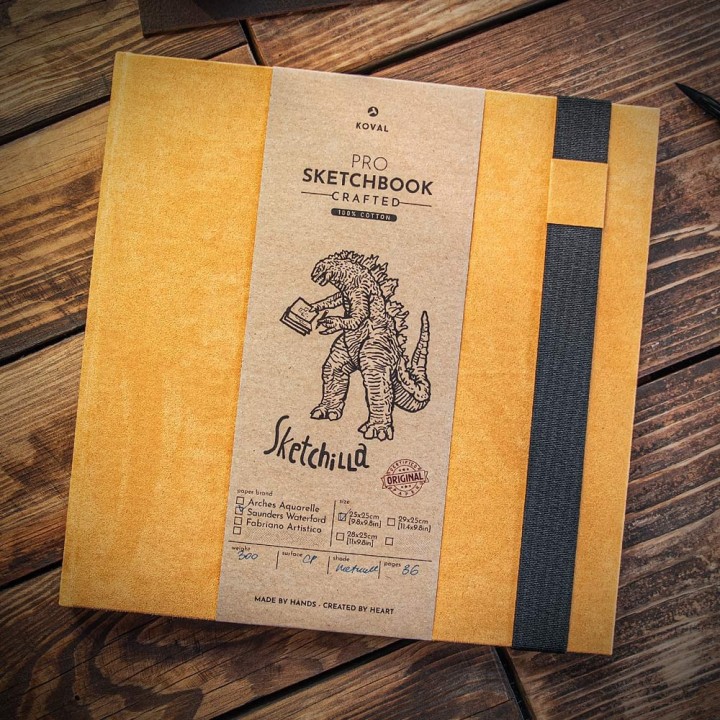 Sketchilla XXL Sketchbook | Premium 300gsm Saunders 100% cotton