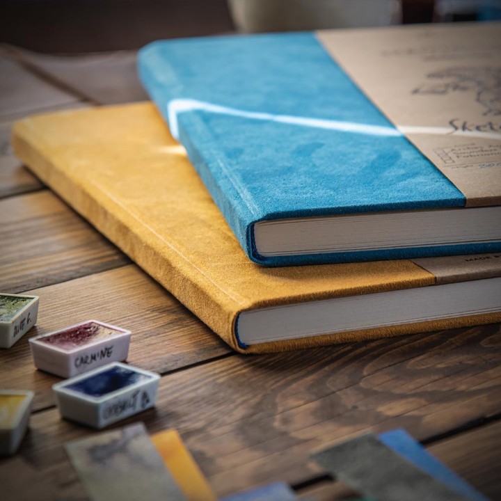 PRO Sketchbook 25x25 100% cotton Fabriano Artistico - SKETCHILLA