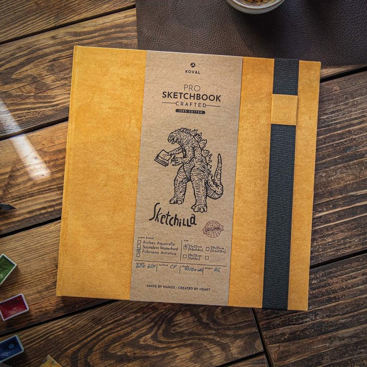Sketchilla – Professional XXL Artist Sketchbook