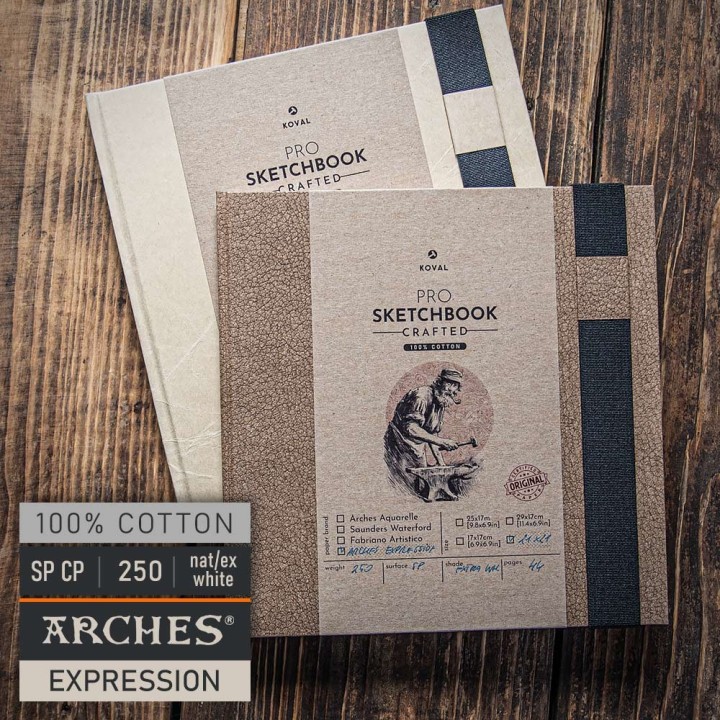 Arches paper Sketchbook