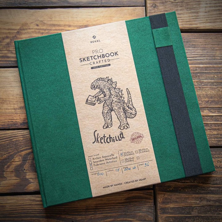 Sketchilla – Professional XXL Artist Sketchbook