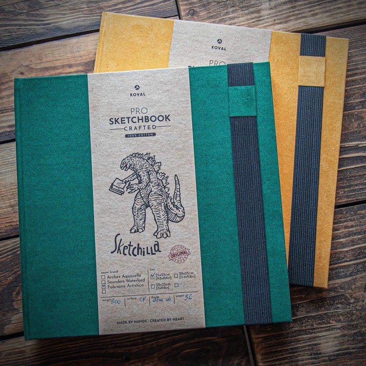 Sketchilla – Professional XXL Artist Sketchbook