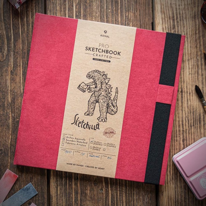 Sketchilla – Professional XXL Artist Sketchbook