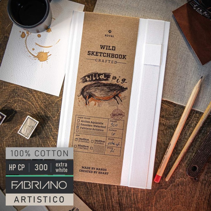 Wild Sketchbook Koval Watercolor Customization