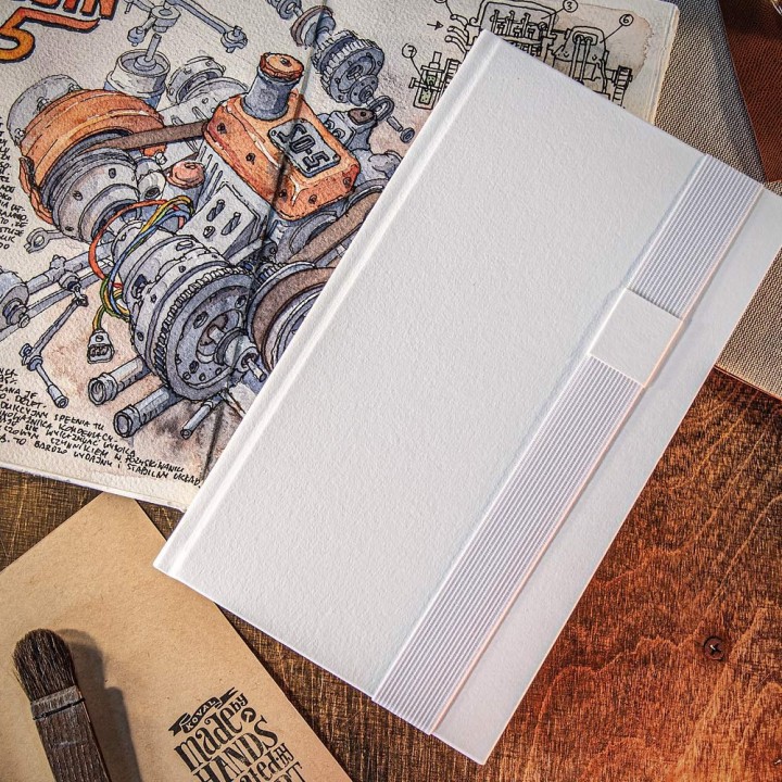 Wild  Sketchbook –  100% Cotton Fabriano Artistico 300gsm, CustomCover