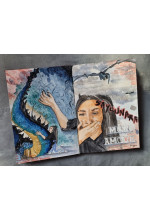 Photo from customer for Uma Kelkar B5 Signature Sketchbook 100% Cotton Fabriano Artistico