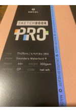 Photo from customer for PRO Saunders B5 17x25 [6.9x9.8in] 100% Cotton Sketchbook